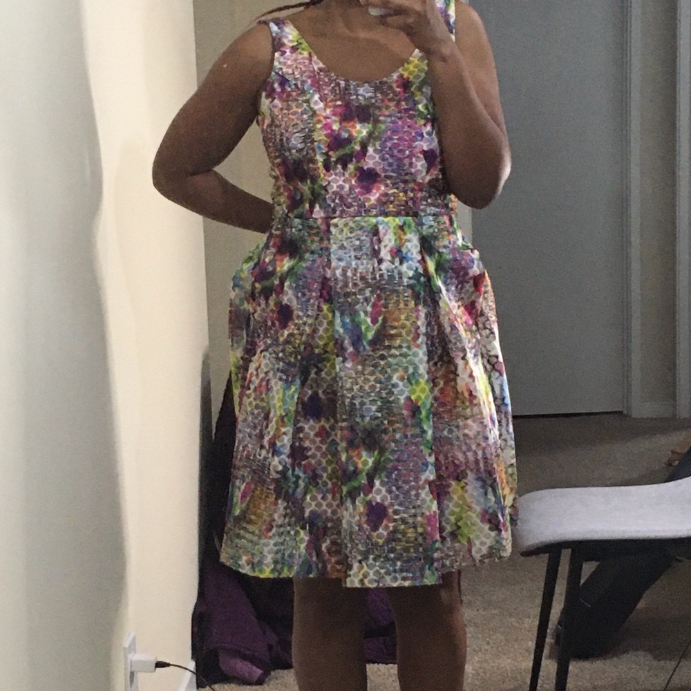 Abstract dress